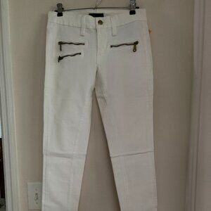 Work Custom Jeans Revolve White Denim NWT